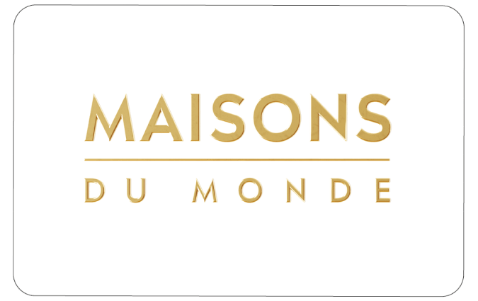 Carte cadeau Maisons du Monde