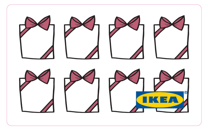 Carte cadeau IKEA