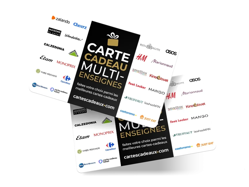 Carte cadeau Multi-Enseignes