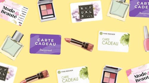 Les meilleures cartes cadeaux beauté